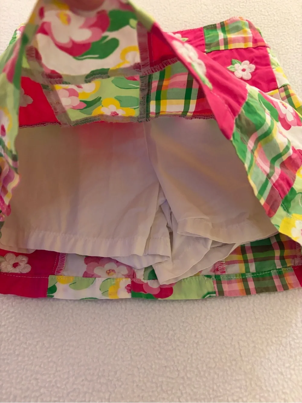 Gymboree Island Lily Patchwork Skort